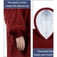 thumbnail image 4 of Manta con capucha para niños, sudadera con capucha de gran tamaño, bata de forro polar supersuave, cálido y cómodo abrigo con capucha, regalos para jugadores, niños, niñas y adolescentes Adepaton LL-2141-3, 4 of 7