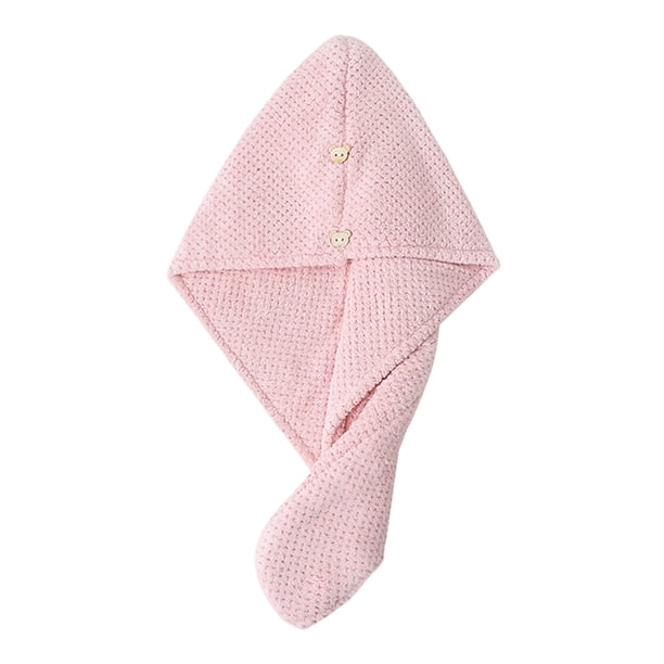 Gorro para secar el cabello de microfibra de alta densidad, de rápida absorción, suave, con espiral, antideslizante, reduce el frizz y evita la estática.