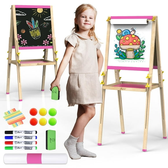 Art Easel Joyooss para niños de 2 a 8 años con rollo de papel e imanes