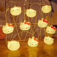 thumbnail image 1 of Habitación infantil Luz LED decorativa niña corazón Hello Kitty luz de noche nubes arcoíris estrellas atmósfera cadena de luz al por mayor, 1 of 5