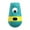 Green, variant on 2-in-1 Interactive Dog Puzzle Toy & Treat Dispenser, Multi-functional Bully Stick Holder to Prevent Choking, Durable Food-Grade ABS Enrichment Toy for IQ Training & Slow Feeding