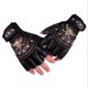 thumbnail image 1 of Guantes de ciclismo negros antideslizantes transpirables de piel sintética resistentes al desgaste guantes de bicicleta de carretera para hombres deportes al aire libre, 1 of 1