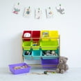thumbnail image 5 of Humble Crew Rainbow Toy Storage Organizer with 12 Plastic Storage Bins, Natural/Rainbow, 5 of 7