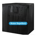 thumbnail image 4 of Windproof and Snowproof AC Unit Cover for Outside Units, Fits 24 X 24 X 30 in, Includes Storage Bag, Durable Weather-Resistant Cover That Protects Air Conditioner from Harsh Elements, Black, 1pcs, 4 of 17