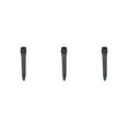 thumbnail image 4 of stanreset Artificial Handheld Microphone Kid Stage Performance Party Portable Simulation Plastic Mic Props Detectable Toy Big Tube Black 3Set, 4 of 6
