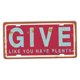 thumbnail image 1 of Cartel de Decoración de Pared Macarena Shabby Chic de Metal, 1 of 5