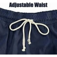 thumbnail image 3 of Men's Corduroy Shorts, Pacificozy Casual Summer Beach Shorts with Drawstring Elastic Waist, Loose Fit Lightweight Shorts with Pockets, 3 of 7