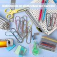 thumbnail image 4 of Oversized Paper Clips, 40 Large 4 Jumbo Paper Clip Clips - Vinyl Coated Colorful Paper Clips for File Organizing, 4 of 5