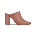 thumbnail image 4 of Nine West Womens Ariane Leather Embossed Mules, 4 of 5