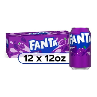 Fanta Grape Can Mini Vinyl Sticker