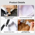 thumbnail image 3 of Dog Elbow Protector, Dog Front Leg Recovery Sleeve with Mesh Pad, Dog Elbow Pads for Medium Large Dogs Yellow Ice Cream 2XL, 3 of 6