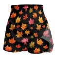 thumbnail image 4 of Domzest Women's Pleated Athletic Skirts High Waisted Tennis Skirt Bohemian Floral Print designs for Golf Running Workout Saffron 3XL, 4 of 6