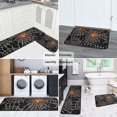thumbnail image 5 of Halloween Spider Webs with Orange Spiders Kitchen Rugs Sets Of 2,Anti Fatigue Kitchen Mat Rugs Non Slip Washable,Decorative Kitchen Floor Mats for Kitchen,Sink,Laundry,17"X30"+17"X47", 5 of 7