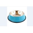 thumbnail image 5 of Bol Plat d'Alimentation en Acier Inoxydable pour Extérieur Maison Animal Chien Chat Eau Nourriture, 5 of 5