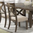 thumbnail image 2 of Picket House Furnishings Fauteuil Francis en Marron (Lot de 2), 2 of 2