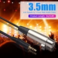 thumbnail image 3 of Cable Audio Micrófono XLR 3 Pines A Conector Estéreo 5 Mm Y 1/8 Pulgadas, 3 of 6