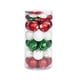 thumbnail image 1 of s Paquete de 41 adornos de bolas de Navidad, juego de bolas de Navidad pintadas con estrellas, árbol de Navidad, boda, decoración de fiesta, 1 of 5