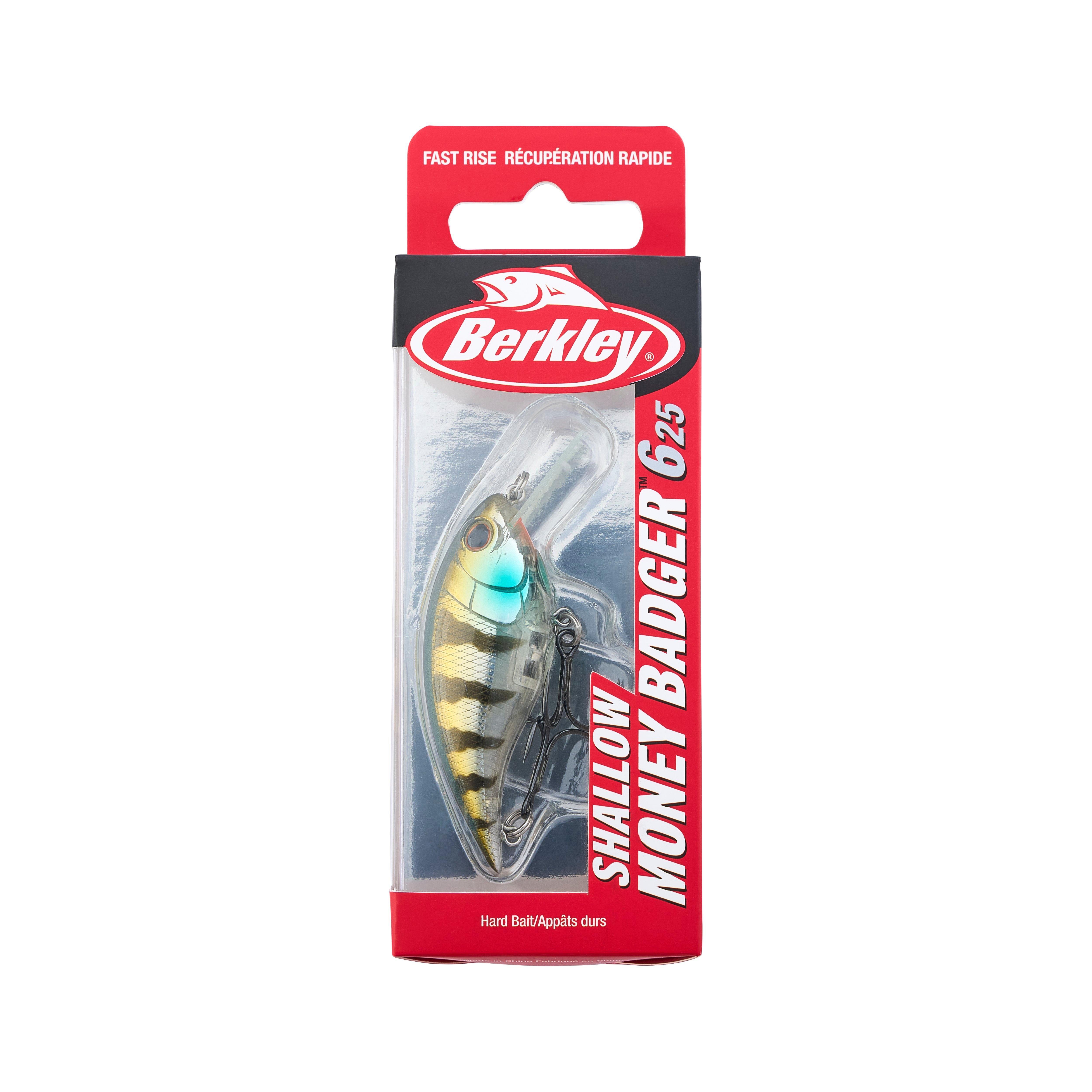 Berkley Shallow Money Badger Fishing Crankbait, 2.6 in, Hybrid Baitfish-Crayfish