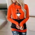 thumbnail image 2 of Sudadera Para Mujer, Sudaderas de Cuello Redondo, Blusa de Manga Larga Con Estampado de Festival Informal A La Moda, Jersey Con Cuello Apilado, Tops, Sudadera Odeerbi ODB132694, 2 of 5