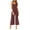 Red, variant on Aayomet Jumpsuits For Women Women Suspenders Wrapped Chest Zipper Jumpsuit Solid Color Tunic Trousers,Red M