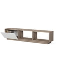 thumbnail image 6 of MinimaDecor Lepando 71 in TV Stand for TVs up to 70", Wood, White and Oak Finish, 6 of 8