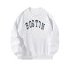 thumbnail image 1 of Sudadera para mujer, conjuntos deportivos de moda de gran tamaño, sudadera de cuello redondo, M, 1 of 9