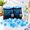 Blue-800, variant on Blue 60 Pack Reusable Refreezable Plastic Ice Cubes for Drinks