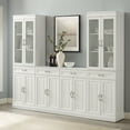 thumbnail image 2 of Stanton 3Pc Sideboard And Glass Door Pantry Set White - Sideboard & 2 Pantries, 2 of 15