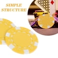 thumbnail image 4 of Miangastore 28 Pcs Jetons de Poker Jeu de Comptage Jetons de Poker Colorés Jetons de Poker Ronds Fournitures, 4 of 8
