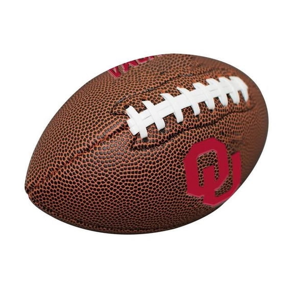 Logo Brands 192-93MC-1 Oklahoma Mini Size Composite Football