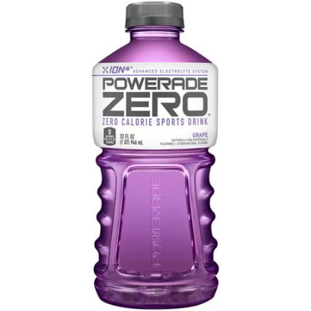 POWERADE ZERO Sports Drink, Grape, 32 fl oz - Walmart.com