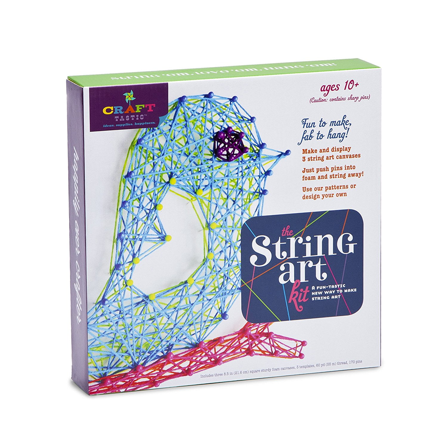 Craft-tastic String Art Kit III - Walmart.com - Walmart.com