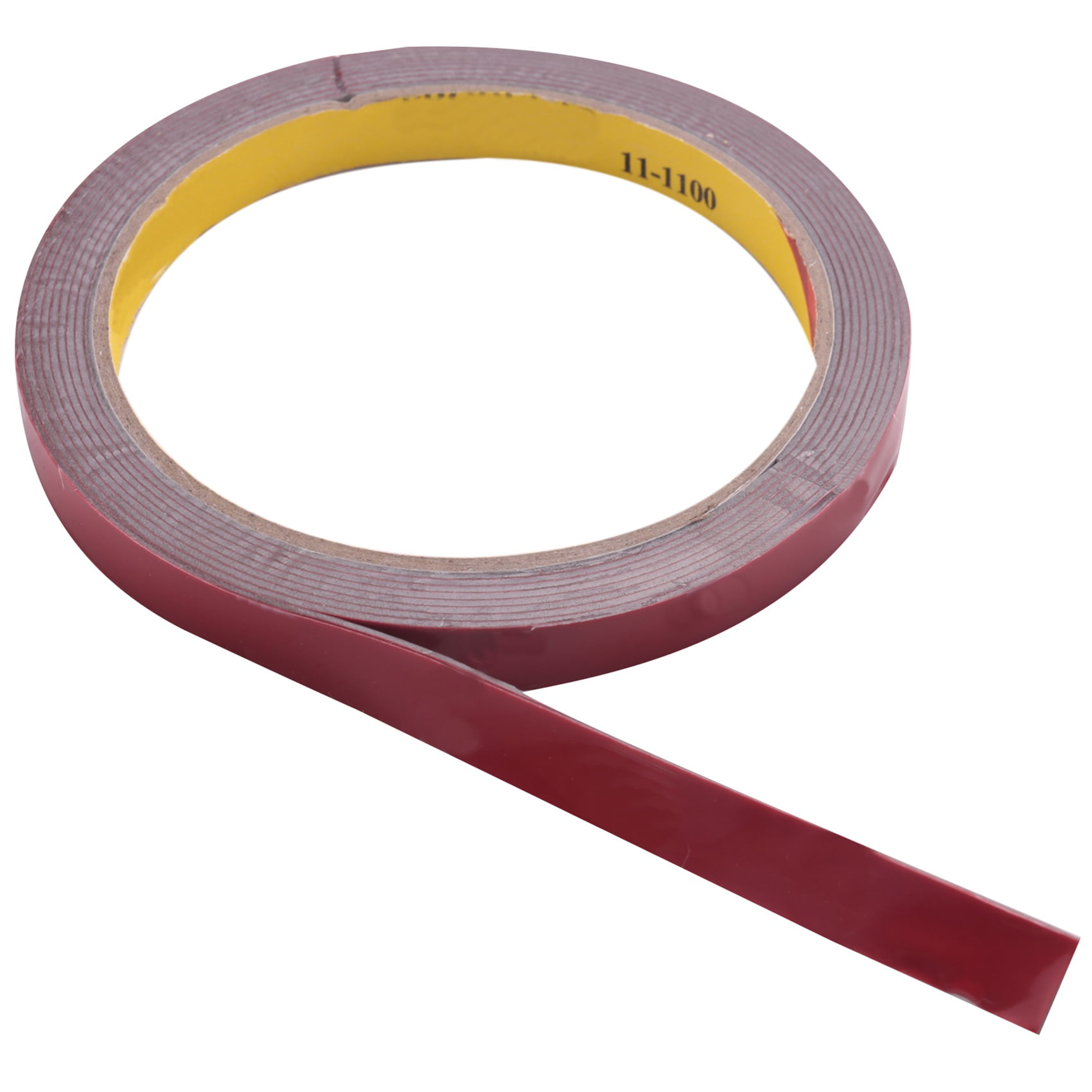 Growment 3m Strong Permanent Double Sided Super Sticky Foam Tape Roll For Vehicle Car Red 10mm 3m Walmart Com