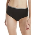 thumbnail image 2 of Hanes Brief Womens 10-Pack Panties Underwear Breathable Cotton Stretch Cool 6-10, 2 of 5