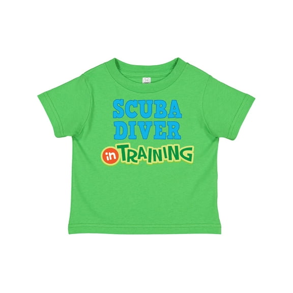 Inktastic Scuba diver in Training Boys or Girls Toddler T-Shirt