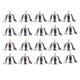thumbnail image 1 of Mini campanas decorativas, campanas de Navidad para fiesta DIY, boda, hogar, Adornos para árbol de Navidad, 1 of 5