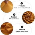 thumbnail image 3 of Fundas para sillas de fiesta de poliéster, protectores elásticos para sillas para bodas y fiestas, 3 of 4