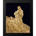 thumbnail image 2 of Targone, Cesare 12x14 Black Modern Framed Museum Art Print Titled - Virgin Mourning the Dead Museumist, 2 of 5