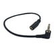 thumbnail image 2 of Cable de audio estéreo CERRXIAN 1Ft 3.5mm 4 Polos macho a 3 polos hembra chapado en oro, 2 of 3