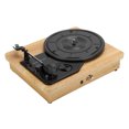 thumbnail image 3 of Reproductor de discos de vinilo, tocadiscos de 33/45/78 RPM para equipo de Audio RCA R/L, salida USB DC 5V, 3 of 8