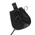 thumbnail image 3 of Portable Dice Bag Tray Drawstring Belt Pouch Style for Role Playing black, 3 of 7
