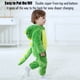 thumbnail image 4 of Disfraz QIAONIUNIU para Halloween, bebé, dinosaurio verde, de 2 a 3 años, 4 of 6