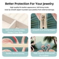 thumbnail image 3 of Flamingo Travel Portable Jewelry Organizer Box for Rings, Earrings, Necklaces, Bracelets, and More - Suitable for Girls and Women, 3 of 6