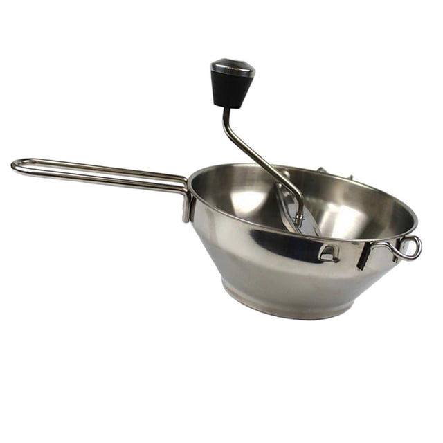 Molinillo de Alimentos para Bebés Molinillo de Acero Inoxidable Licuadora de Alimentos de Frutas Y Verduras Utensilios de Cocina de Plata Baoblaze Molino de alimentos de acero inoxidable