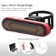 thumbnail image 4 of Luz trasera Bicicleta Señal de giro Recargable Control remoto Luz trasera Roja JShteea Accesorios para bicicletas, 4 of 9
