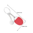 thumbnail image 2 of OUNONA 5Ud Llavero Simulado De Pingpong En Metal Compacto Y Resistente, 2 of 8