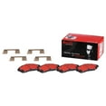 thumbnail image 2 of For Acura MDX ZDX Front Disc Ceramic Slotted Brake Pad Set with Hardware Brembo, 2 of 4