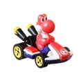 thumbnail image 2 of Hot Wheels Mario Kart Red Yoshi Super Character Car Diecast 1:64 Scale, 2 of 4