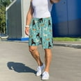 thumbnail image 7 of Kdxio Cute Dog Print Mens Sleep Shorts Bottoms Soft Comfy Pajama Wear Pants with Drawstring Pockets, 7 of 7