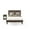 Black, variant on 2 Piece Kendall Queen Size Bedroom Set - Black